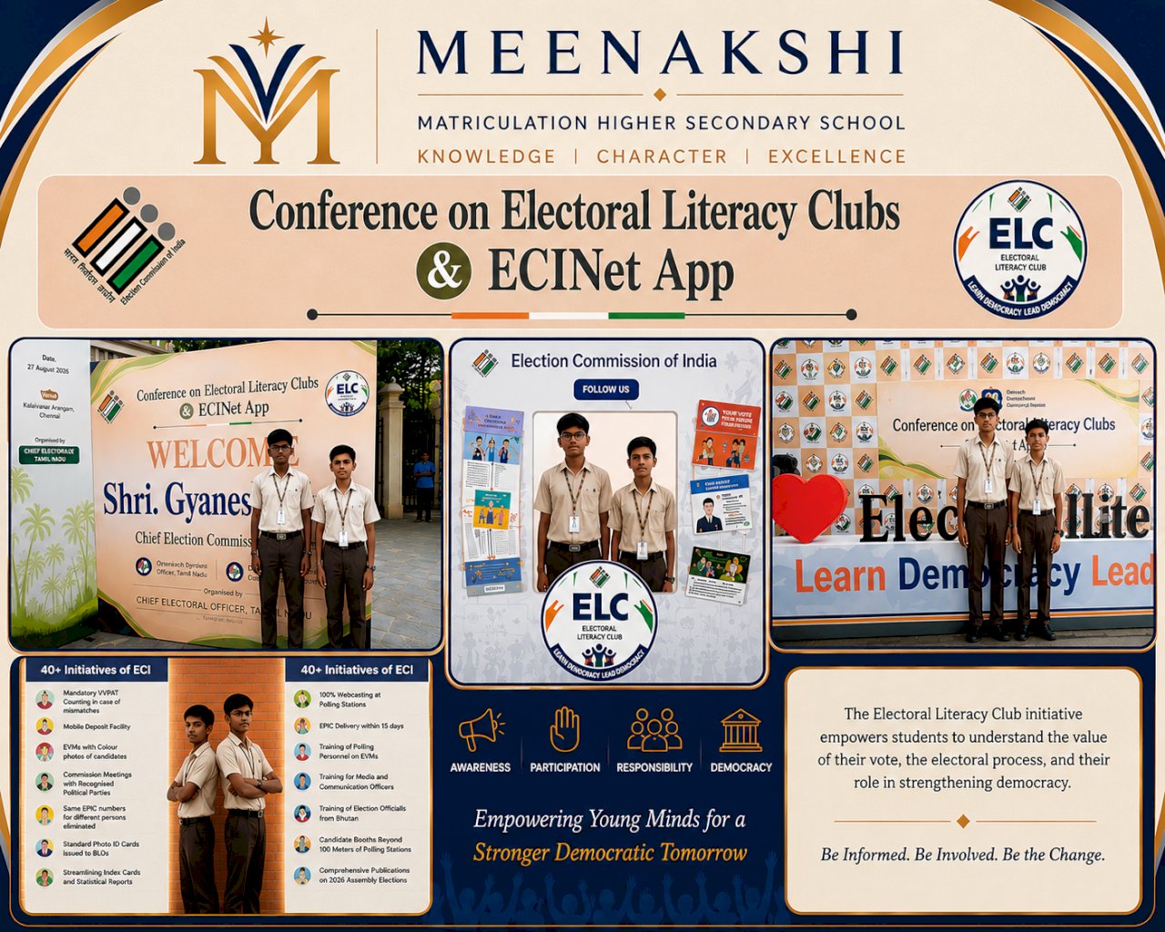 Students Participate in Electoral Literacy Confere...